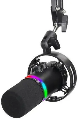 Q1 Professional Dynamic Condenser Microphone With Tripod For Recording On Computer Mobile Phone Live Broadcast