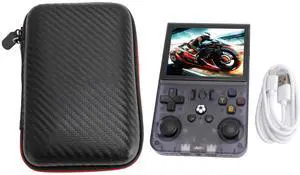 Handheld Game Console 4000MAH Retro Game Console for Linux System 3.5inch IPS Screen Portable Pocket Game Console for Home Trave