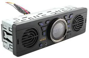 Car Stereo Speaker System 12V Electric Car Radio With SD Card MP3, Bluetooth, Built-In Loudspeaker