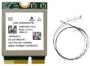 MT7927 7 Card+2Xantennas 2.4G/5G/6G Tri-Band 8774M MT7927 Wireless Card BT5.4 Gigabit Wireless Network Card