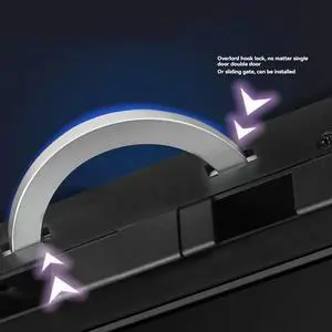 Tuya -Lock For Glass Door Wooden Door Bluetooth Tuya Biometric Fingerprint Lock Electronic Door Digital Lock