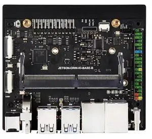 Dual Ethernet Port Base Board Base Board For Jetson Orin Nano NX Core Board Expand 1 Port M.2 Key E 4K HD Output