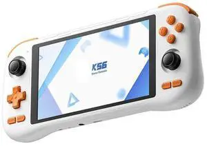 K56 Handheld Video Game Console 5.5Inch Touch Screen Android 14 5 Retro Game Player 50 Emulators For PS1/PSP/DC/SS A