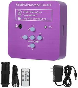 Industrial HD HighSpeed Electronic Digital Video Camera High Definition Microscope Camera C Mount Lens Screen Webcam Recorder