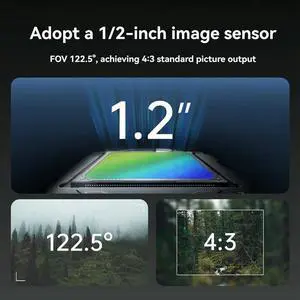 For Caddx Farsight FPV Zoom Camera AI 8X Zoom Analog Camera FPV VTX Camera For FPV Drone Quadcopter