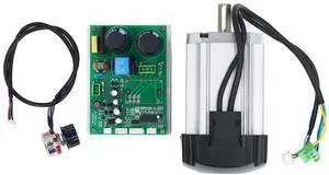 Premium 1000W Brushless DC Lathe Motor and Control Board Potentiometer Kit for MX210 WM210 210x800 220x750 220x600 8x16 Lathes