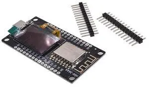 Development Board PCB ESP8266 With 0.96 Inch OLED Display,CH-340,ESP-12E Module For IDE/Micropython Programm