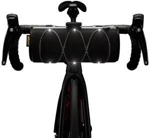 2.2L Bike Handlebar Bag Multi-Pockets Bicycle Frame Pannier Bag Multifunctional Mountain Bike Front Bag for Outdoot Cycling