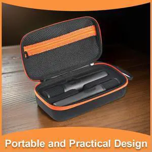 Rechargeable Portable Mic Bag Waterproof EVA Hard Shell Exterior Case Anti-Scratch for JBL PartyBox Wireless Mic