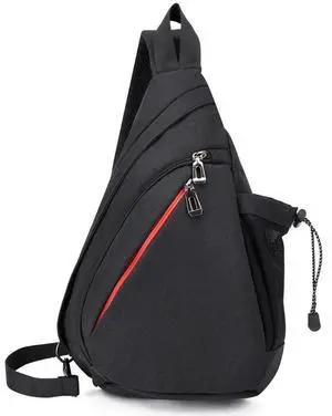 Man Chest Bag Large Capacity Hiking Sports Bag Multi-pockets Anti Theft for Male