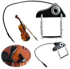 Violin Pickup Portable Viola Pickup Instant Authentic Acoustic Sound Professional Violin Viola Pickup Violin Accessories