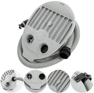 5L High Pressure Foot Pump High Volume Portable Inflatable Air Pump Portable Air Inflator for Canoe Kayak Raft Rubber Boat