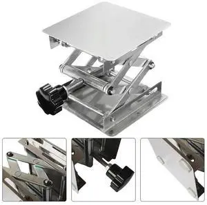 Stainless Steel Lifting Table Wood Carving Adjustable oratory Lifting Stand For Cutting Wood Workbench Accessory