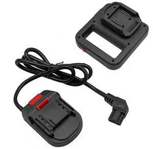 Converter Adapter 2 in 1 for BL1830 BL1840 BL1815 Batteries Compatible with Electric Drivers Wrenches and Work Lights