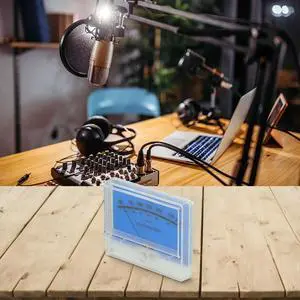 Panel VU Meter TN-90-BLUE DB Level Header Blue Lake Audio Level Meter For  Test Measurement Tool Accessory