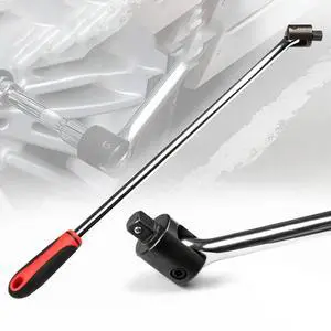 Flexible 24inch Ratchet Handle Socket Wrench with 12inch Adapter Suitable for Home and Professional For Repairs