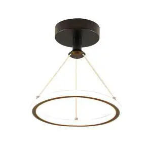 LED Hollow Chandelier Energy Saving Hanging Indoor Light Dimmable Wrought Iron Chandelier Brightness for Bedroom Bathroom