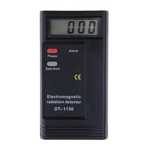 Compact DT1130 Electromagnetic Radiation Detector for EMF Testing in Homes Offices Server Rooms and Power Lines