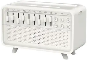 BT Speaker LED Sleep Sound Machine White Noise Machine Essential Oils Humidifier with 8 Nature Sounds Aroma Diffuser Night Light