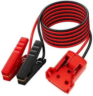 18V Cable for For starter Kit 12AWG Car Jump Start Conversion with Flame Retardant Protection and Pure Copper