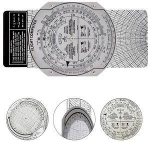 Aviation Ruler Aviation Plotter For DIY Enthusiasts Lightweight And Portable Accurate Angle And Distance Gauge