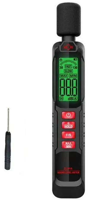 Accurate Noise Meter with Analog Bar Display and Auto Power Off Features for Portable Sound Testing at For Home and Work