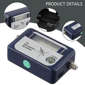 Accurate Measurement DVB T Finder Sturdy Compatibility Interface Measurement Portable Signal Strength Accurate Signal Strength