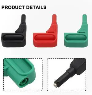 3pcs Magnetic Test Probe Set Multimeter Magnetic Head For Banana Tips Fast Magnet Probe Terminal Multimeter Tool In Stock