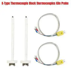 K-Type Thermocouple Block Kiln Probe 2372/1300 Degree F/C 11G High Tool For Test Measurement Tool Accessory In Stock Wholesale