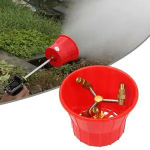 High Pressure Rotating Nozzle Agricultural Sprayer Air Supply Long Range Nozzle For Home Garden Accessory In Stock Wholesale