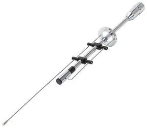 QM82 CBC435 Dual Band l Radio Antenna 15 4 Inch Stainless Steel VHF UHF 145 435MHz 120W Mobile Two Way Radio Antenna