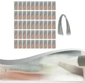 50pcs 95*40mm Gardening el l Tag Aluminum Sign Garden Plant el For Home Garden Accessory