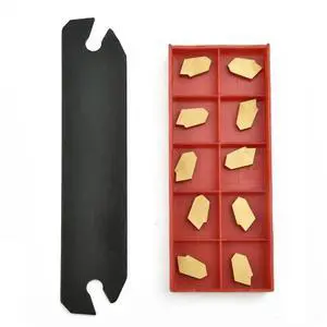 Grooving Carbide insert Holder Kit l Thread Tools Turning Tool 26mm Blade Coated Carbide Cutting Equipment