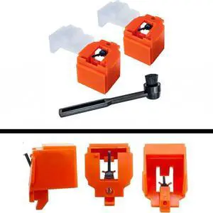 2PCS Orange ATN3600L Record Player Needle With Brush For AT-LP60  Electrical Equipment Tool Accessory