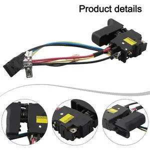 Repair Projects 6506549 Switch Compatible Power Tool Switch Switch 638882-6 Replacement Plastic Material Replaces 650578-9