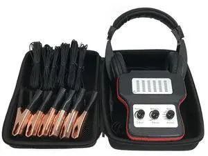 6 Channel Car For engine and Chassis Noise Detector with Color Coded Noise Level Indicator and Extendable Sensor Setup