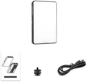 RGB LED Video Light Portable LED Camera Light Panel 0-360 Full Color CRI 95+ 2500-9000K Dimmable Photography Fill 20 Lighting