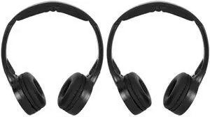 Protable 2 Channel Cordless Infrared IR Stereo Audio Headphone Wireless Car Earphone for Car Headrest DVD Vehicle Entertainment Protable 2 Channel Cordless Infrared IR Stereo Audio Headphone Wireless Car Earphone for Car Headrest DVD Vehicle Entertainment