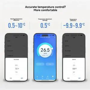 Thermostat Radiator Actuator Temperature Control Valve Mobile Phone APP Control For Alexa & Google Home