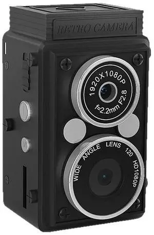 HD 1080P S11 Retro Mini Vintage Digital Video Recorder Camera Portable For Christmas Birthday Gifts