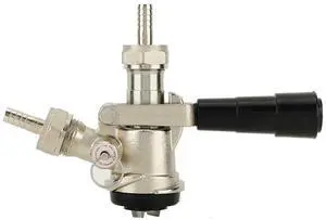 Professional Beer Dispenser Wine Making Keg Coupler D Type Home Brewing System with Safety Pressure Relief Valve for US Domestic