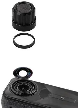 For X5 Action Camera Removable Lens Kit- 2PCS DIY Repair Lenses Camera Accessories For Enhanced Photography