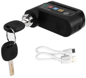 Moto Disc Brake Lock Anti-Theft Security Wheel Disk Padlock For Motorcycles Bikes Alarm For Motorcycle Disc Lock System