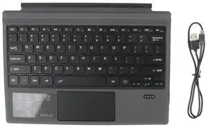 High Speed Bluetooth Keyboard Ultra Slim Portable Quiet Typing Magnetic Wireless Keyboard with Touchpad for Pro 3 4 5 6 7 Office