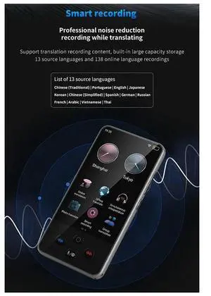 Language Translator Device Offline Translator 138 Language Chatgpt Voice Photo Group Translation Simultaneous Interpretatio