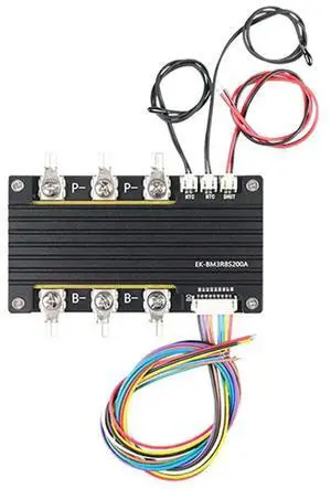 Lithium 3S Iron 200A Bms With 200A Protection Circuit Board Featuring 600A Balance And Peak Current Handling Lithium 3S Iron 200A Bms With 200A Protection Circuit Board Featuring 600A Balance And Peak Current Handling