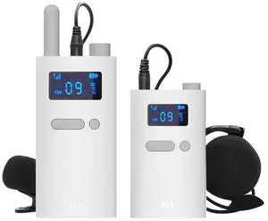 1 Set Transmitter Receivers 2.4G Wireless Transmitter Receivers For Excursion Factory Church Training Cycling Tour Micropho