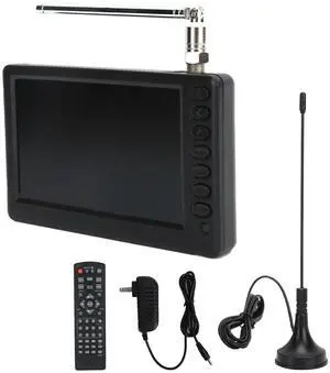 Universal Mini TV LEADSTAR 5 Inch Digital Television ATSC TV Portable Digital Handheld TV Video Products for Car Camping Kitchen