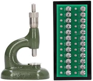 Watch Repair Tool Press Set Aluminum Alloy Easy Operate Precise Fit Watch Case Closer with 48Pcs Dies Watchmaker Jewelling Tool