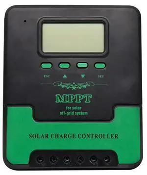 1 Pieces 40A MPPT Solar Panel Controller 12V 24V Auto Adapting Lead Acid Lithium Charging Controller For Solar Pane